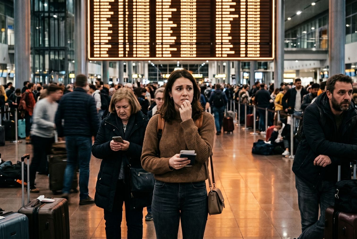 Travellers Left Stranded at Brussels Airport as Belgium Passengers Flying to Oslo, Freetown, Newark, Montreal and other Destinations Face 98 Flight Delays and 5 Cancellations, Disrupting SAS, Brussels Airlines, Ryanair, Air Baltic and others, New Update