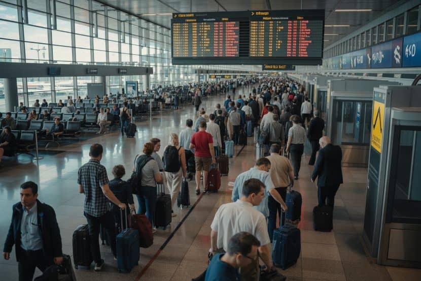 Travel Disruption In Europe as Finland, Denmark, France And More Delay 1424 And Cancelled 61 Flights Impacting KLM, Ryanair, easyJet And Others In Copenhagen, Paris And More