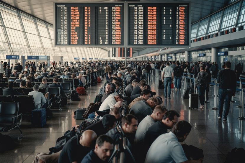 Travel Chaos in Europe: Thousands Stranded Amid Flight Cancellations and Delays
