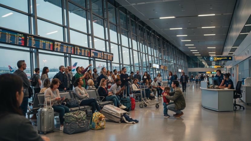 Hundreds of Travellers Stranded In Europe As Spain, France, Austria And Others Delay 3410 And Cancelled 140 Flights Impacting Lufthansa, Finnair, Ryanair And Others In Barcelona, Amsterdam And More