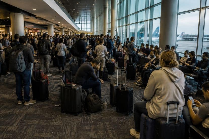 Passengers Left Stranded at Charlotte Airport Chaos as Southwest, Frontier, United, Spirit, Alaska Airlines and Others Hit 186 Delays and 12 Cancellations Impacting  Miami, Atlanta, Chicago, New York, and Orlando Flights Across US Network