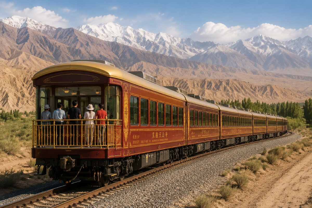 Experience the Luxury of the ‘Jinxiu Tianfu’ Panda Express Train: A 16-Day Journey Along the Silk Road