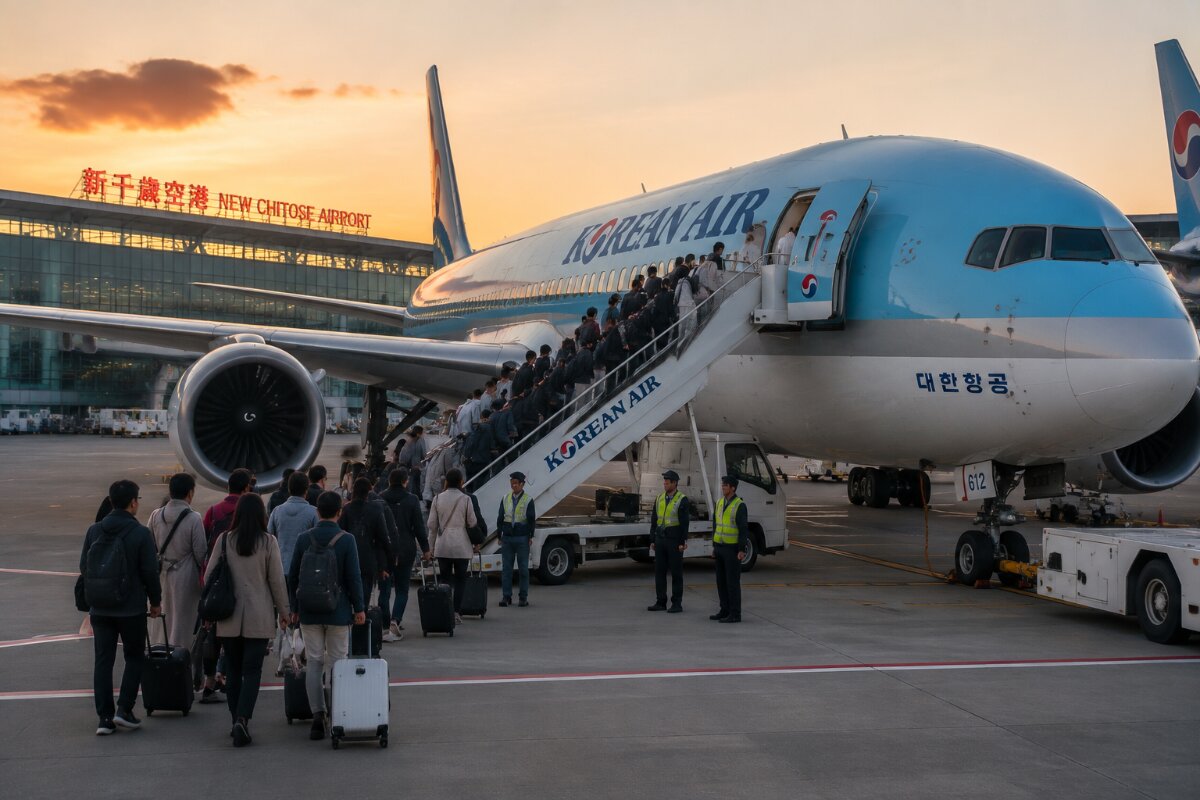 Korean Air Unveils Daily Flights Connecting Sapporo to Seoul, Perfect for Andes Winter Adventures