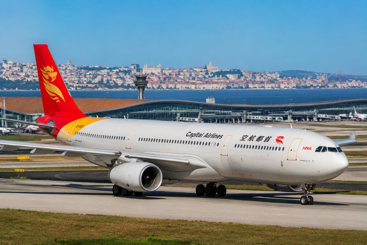 Capital Airlines Launches Direct Flight from Beijing to Lisbon, Connecting China and Europe