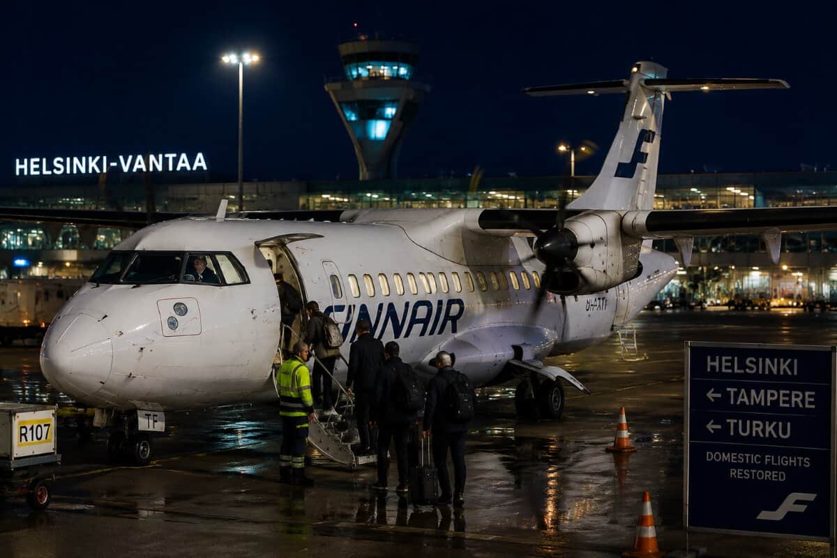 Finnair to Reintroduce Daily Flights from Helsinki to Tampere and Turku in October 2026