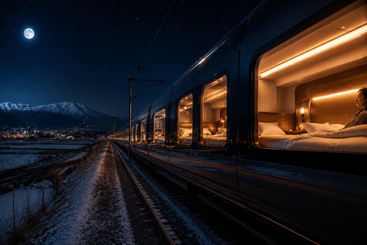 Experience Luxury on the New Japanese Overnight Sleeper Train Connecting Tokyo to Tohoku by 2027
