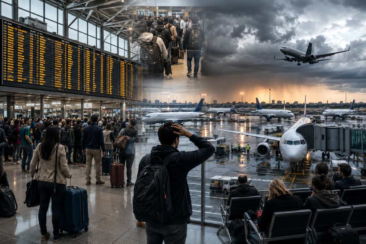 Hundreds Of Passengers Face Severe Travel Disruption Across United States, Canada, Brazil, United Kingdom, France and More as American Airlines, Delta, Air Canada, LATAM Brasil, Azul Brazilian and Tradewind Cancel 104 Flights and Delay 153 Causing Turmoil In Toronto, Vancouver, Chicago, Los Angeles, London, Paris and Beyond