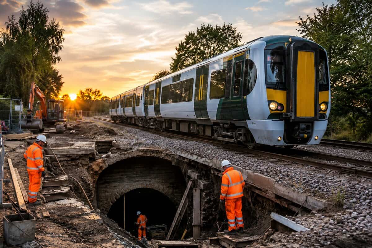 United Kingdom’s Rail Disruption Ends After Urgent Purley Bridge Repairs Restore Major South London Route for Airport and Commuter Travel