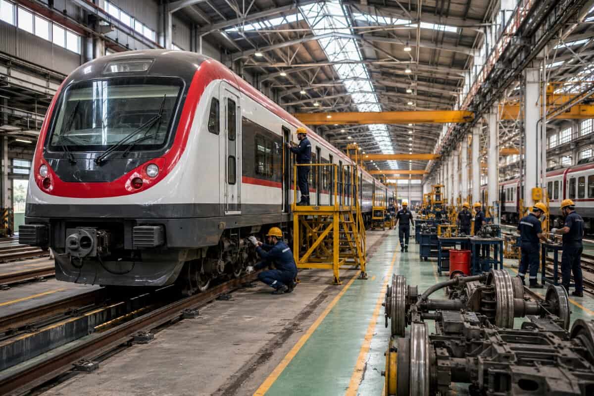Egypt’s Railway Modernisation Accelerates as Thirty-Three Workshops Are Upgraded and Eight New Maintenance Facilities Strengthen Safer Rail Travel from Cairo to Aswan