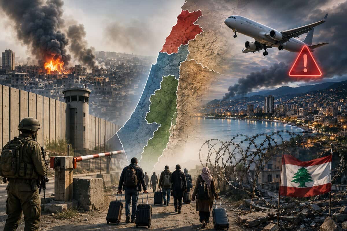 Israel Joins Palestine and Lebanon to Dominate Middle East Travel Risk Alerts as Border Closures, Airspace Warnings and Security Shocks Redraw Global Travel Access
