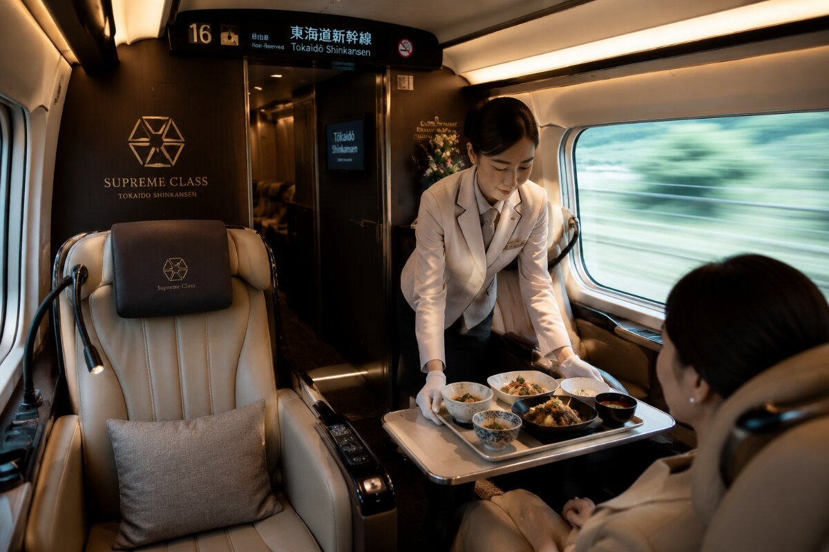 Japan Shocks Rail Travel World as Tokaido Shinkansen Replaces Green Cars With New Supreme Class Luxury Experience Launching October 1