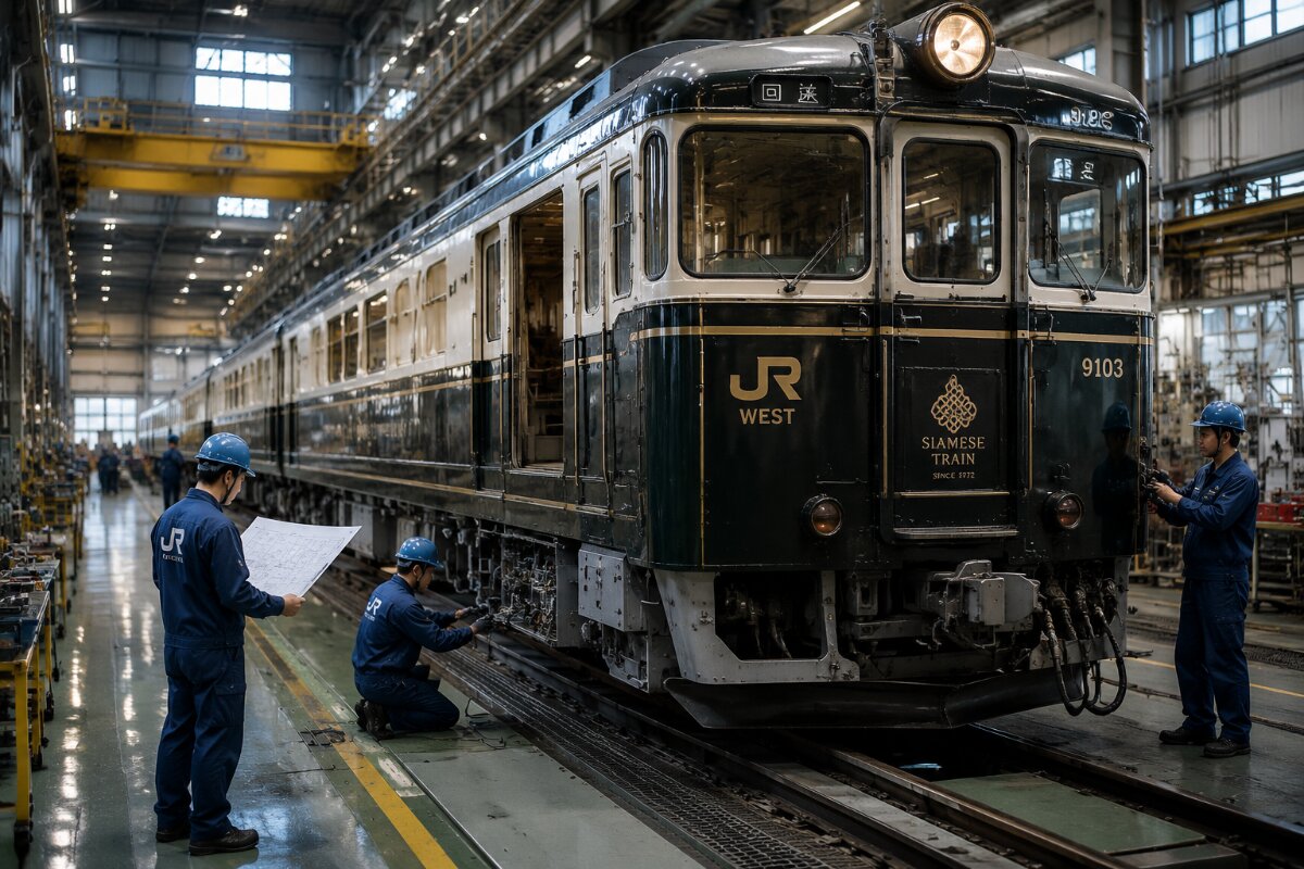 How Japan’s Railway Heritage Is Being Revived Through the Siamese Train Development