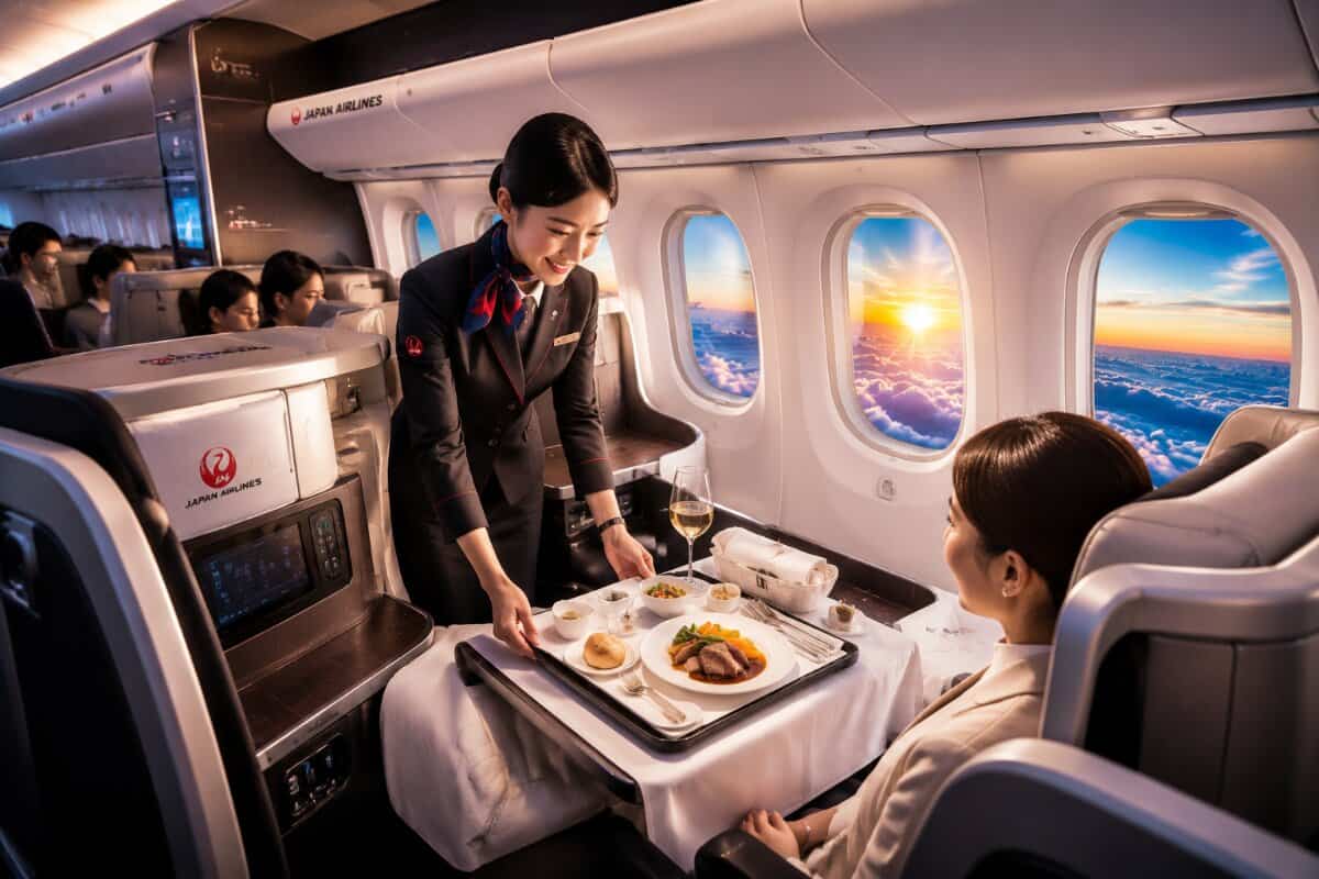 JAL’s New In-Flight Meal Service Improves Onboard Dining on Europe and US Routes