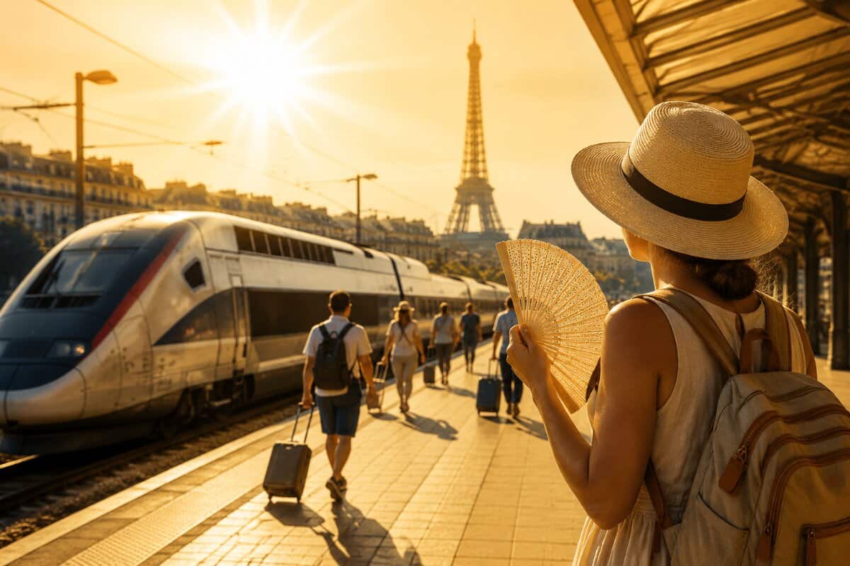 France’s Heatwave Strains Summer Rail Travel: Safety Concerns for Tourists