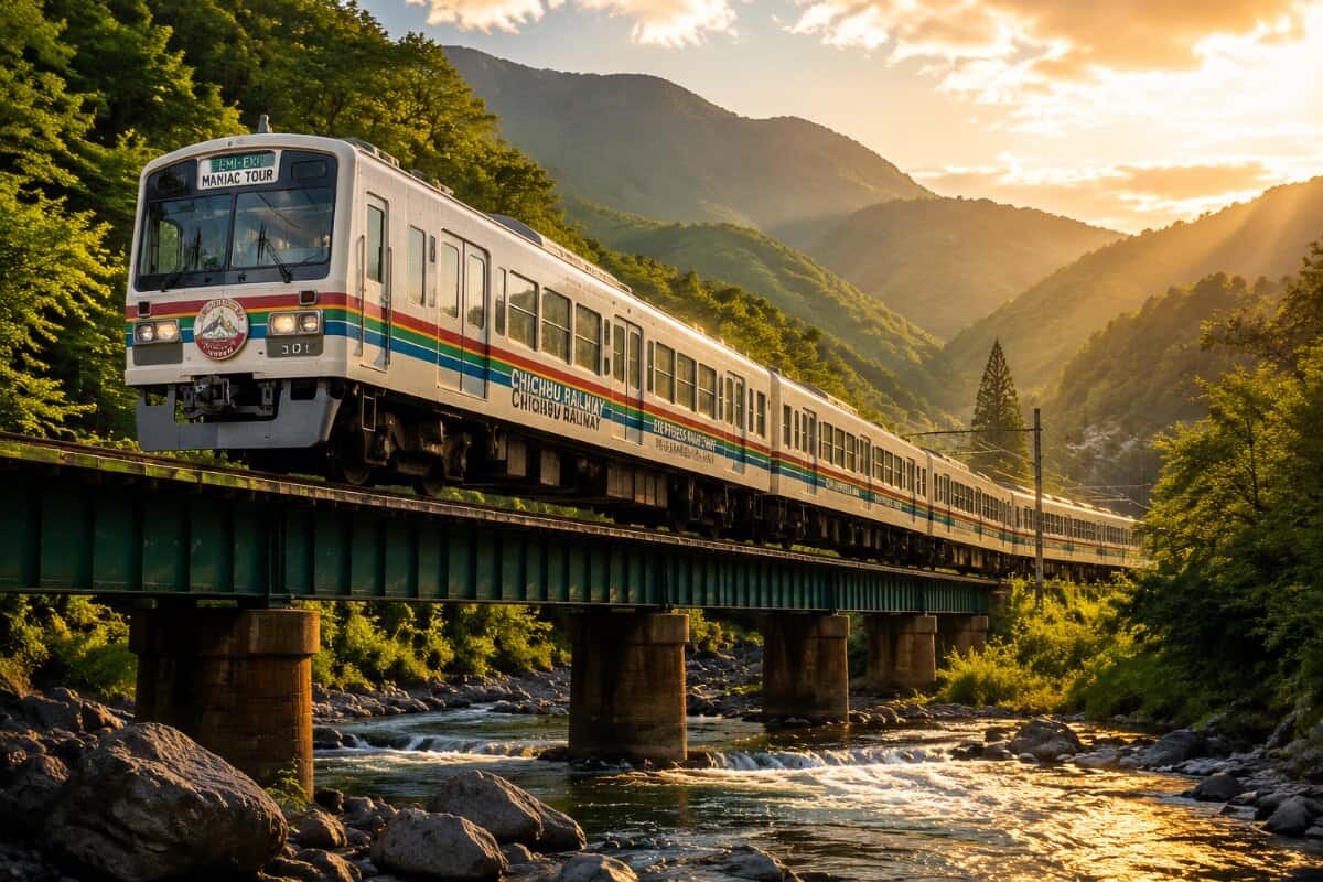 Explore Japan’s Scenic Chichibu Railway with the Special Semi-Express Maniac Tour