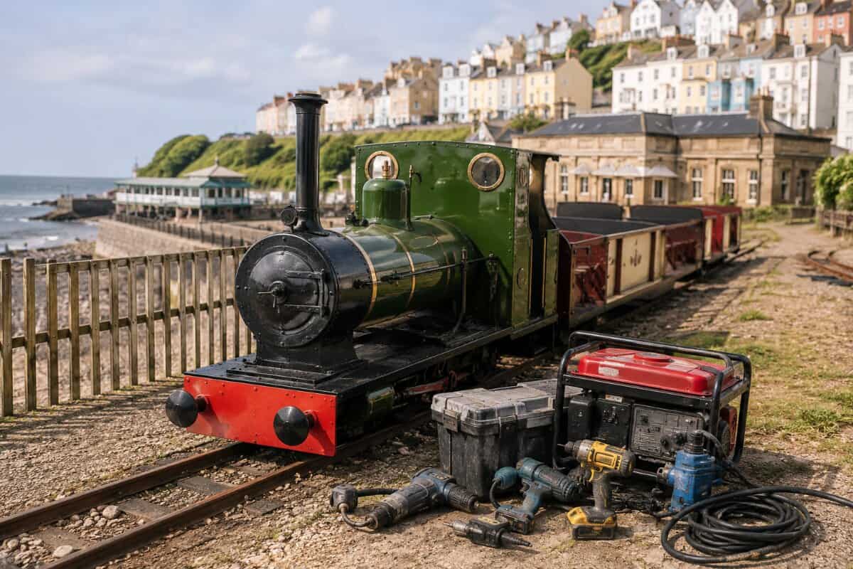 Restoration Delays at Clevedon’s Miniature Railway After Tool Theft
