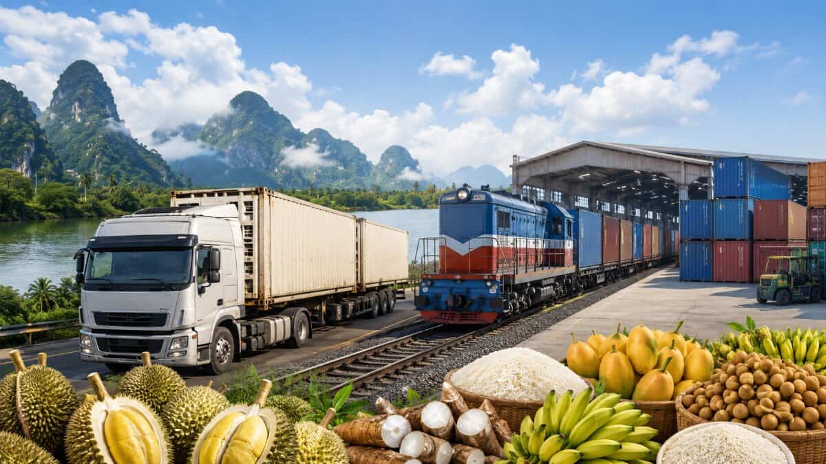 Cambodia Enhances Export Pathways to China via Laos: A New Transit Corridor Revolutionizes Agricultural Trade