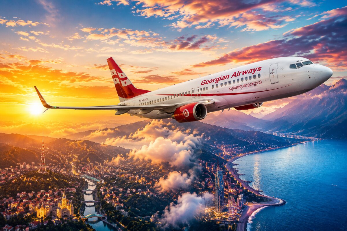 Georgian Airways Enhances Connectivity with New Tbilisi–Batumi Flights