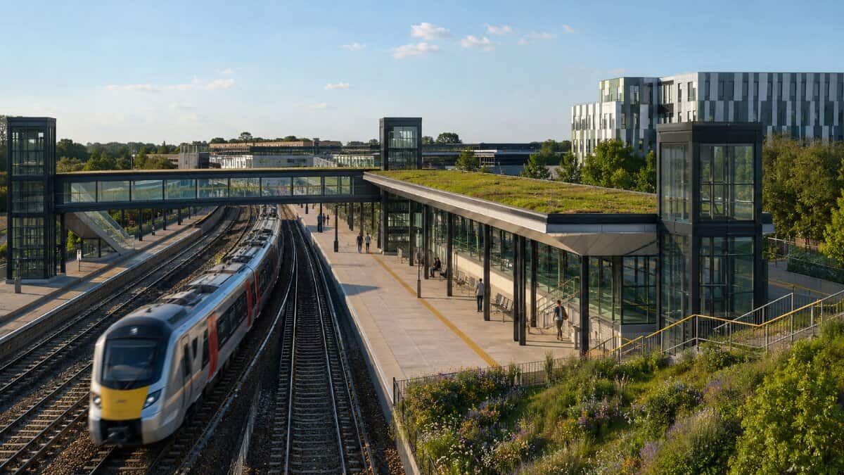Cambridge South Railway Station: A New Hub for Travel and Biomedical Innovation