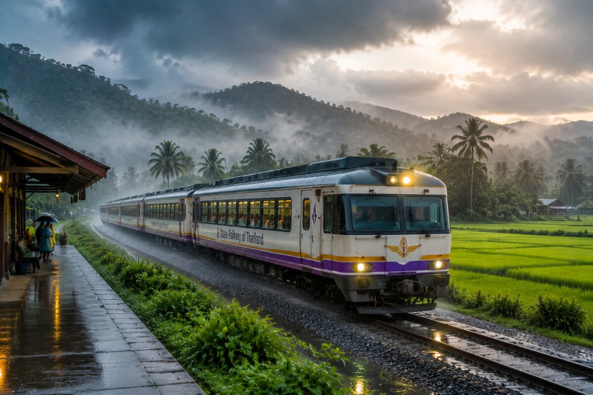 Explore Thailand’s Scenic Beauty: 9 New Tourist Train Routes for the 2026 Rainy Season