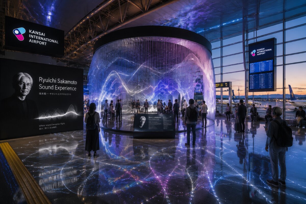 Discover the Ryuichi Sakamoto Sound Exhibition at Kansai International Airport: A Cultural Experience in Osaka