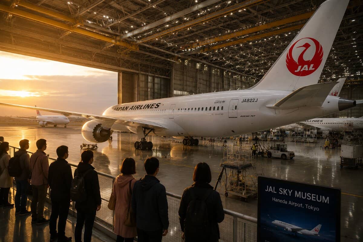 Exclusive Morning Tours Now Available at JAL Sky Museum