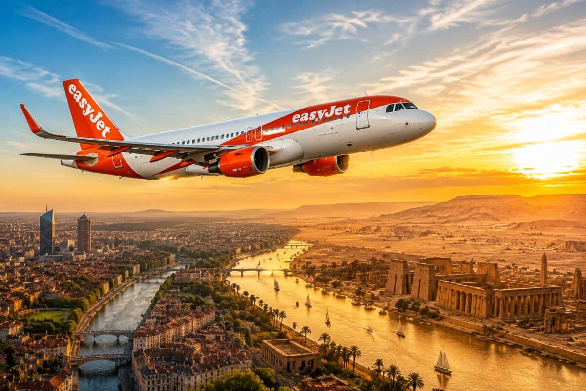 easyJet Introduces Exciting Direct Flights from Lyon to Luxor Starting October 2026