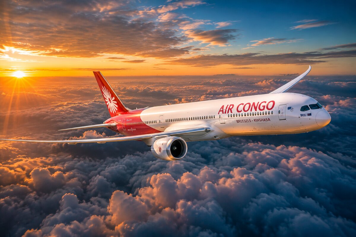 Air Congo Sets Sights on Brussels-Kinshasa Route Starting July 1