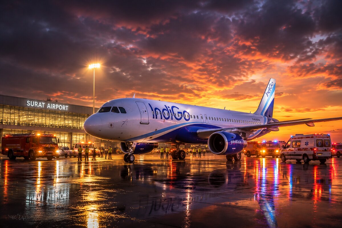 IndiGo Flight from Ahmedabad Diverts to Surat for Urgent Medical Assistance