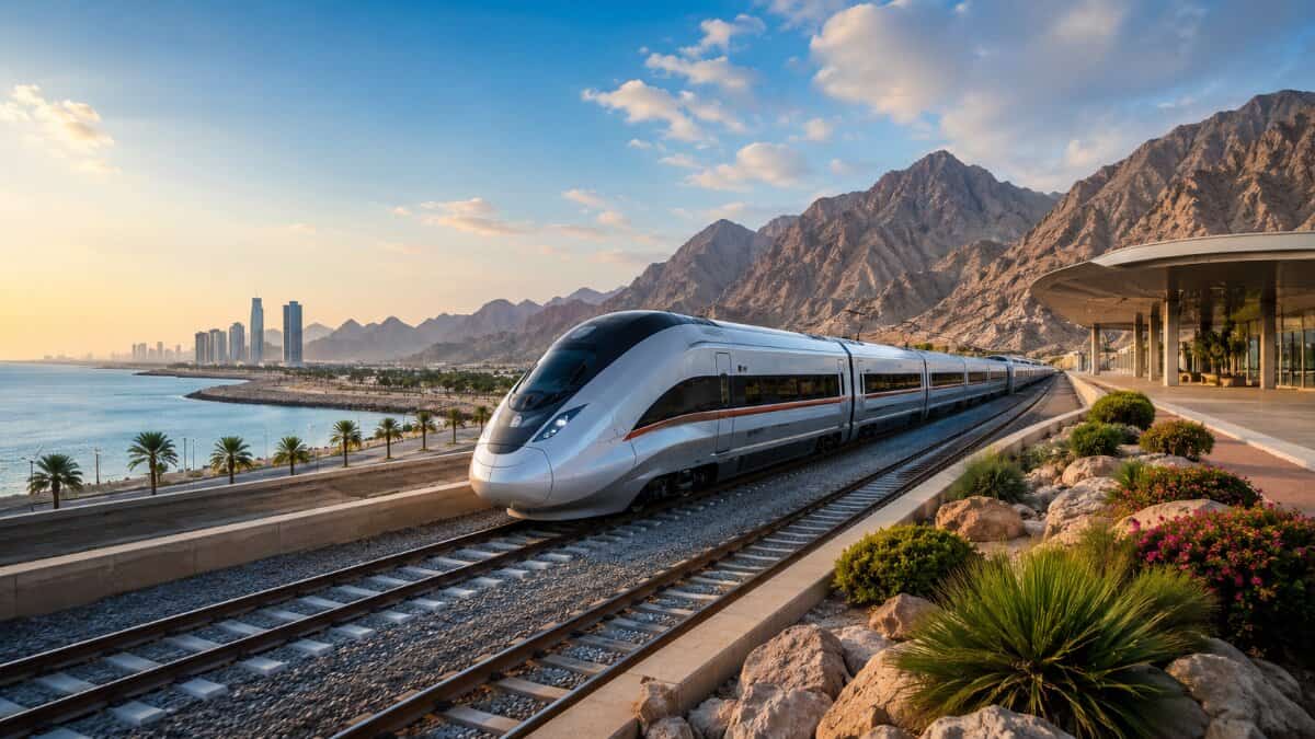 Exploring the UAE’s New Rail Journey: Abu Dhabi to Fujairah