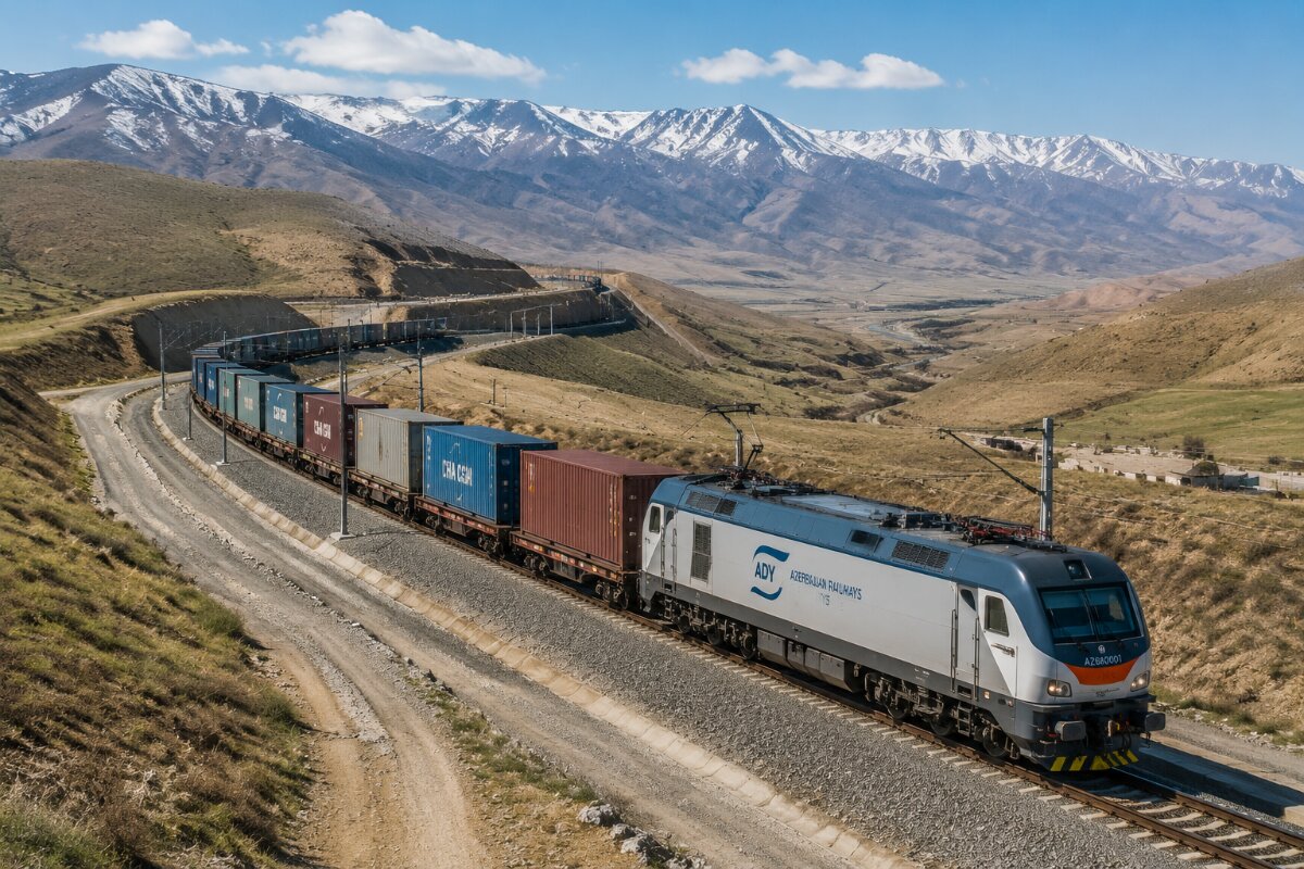 Kazakhstan Enhances Connectivity in Eurasia with Baku-Tbilisi-Kars Railway Expansion