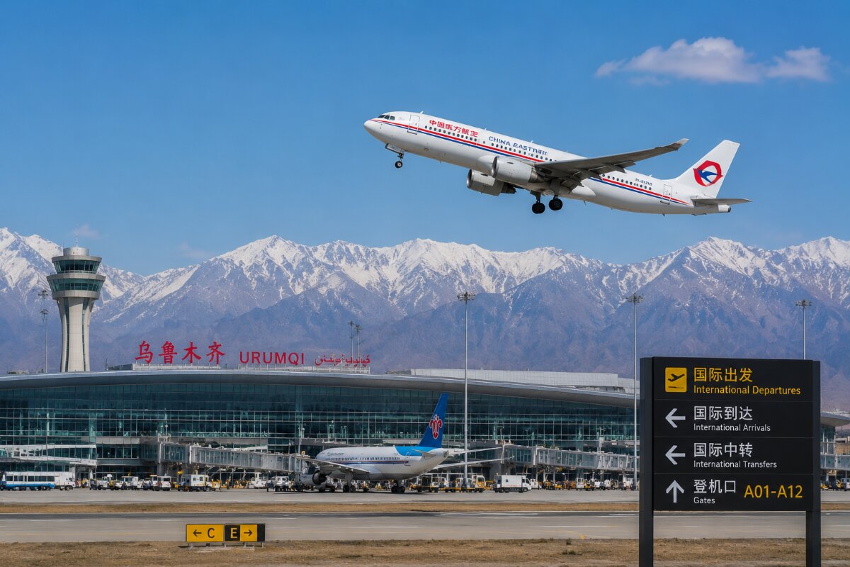 Xinjiang Launches Direct Flight to Frankfurt, Strengthening Asia-Europe Travel Links