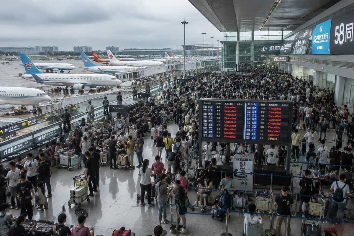 Flight Cancellations and Delays Disrupt Travel Across Major Airports in China