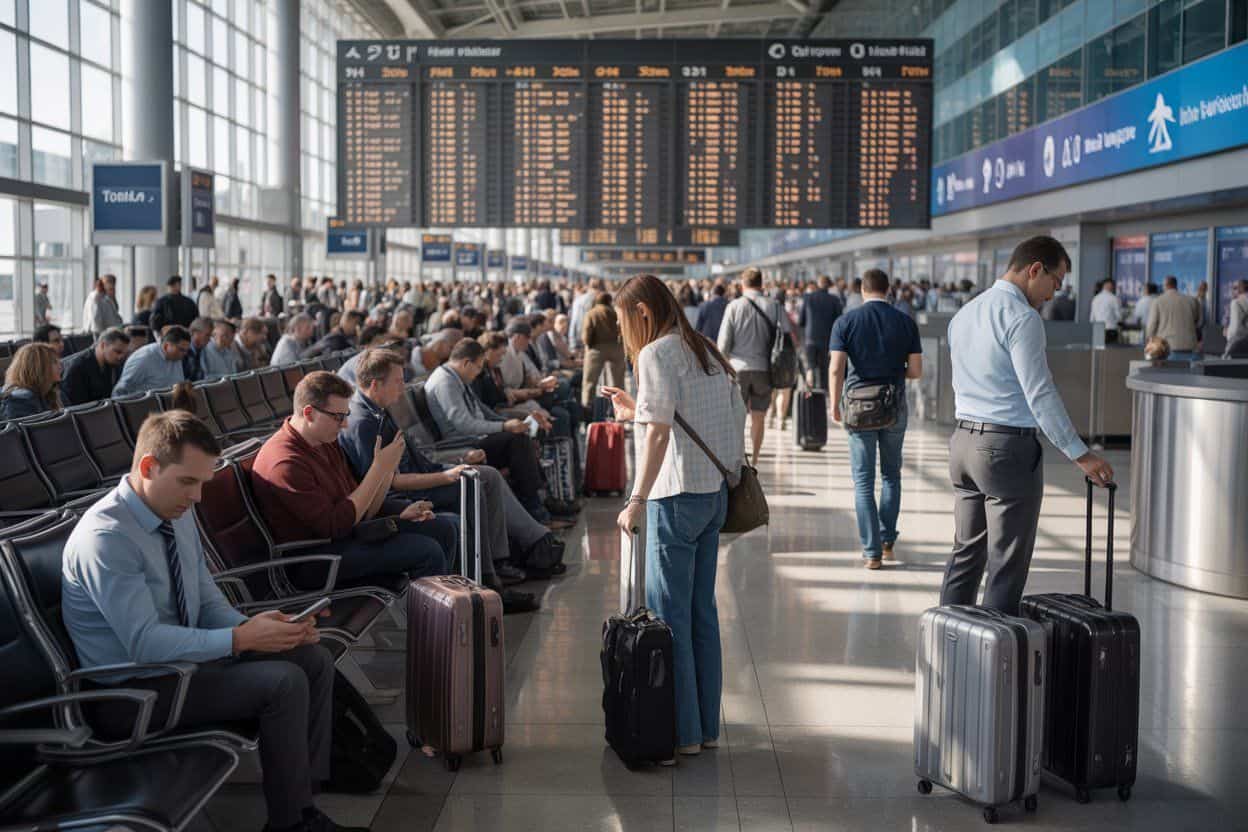 Significant Flight Disruptions at Chicago O’Hare International Airport: Travelers Left Stranded as Airlines Face Widespread Delays and Cancellations