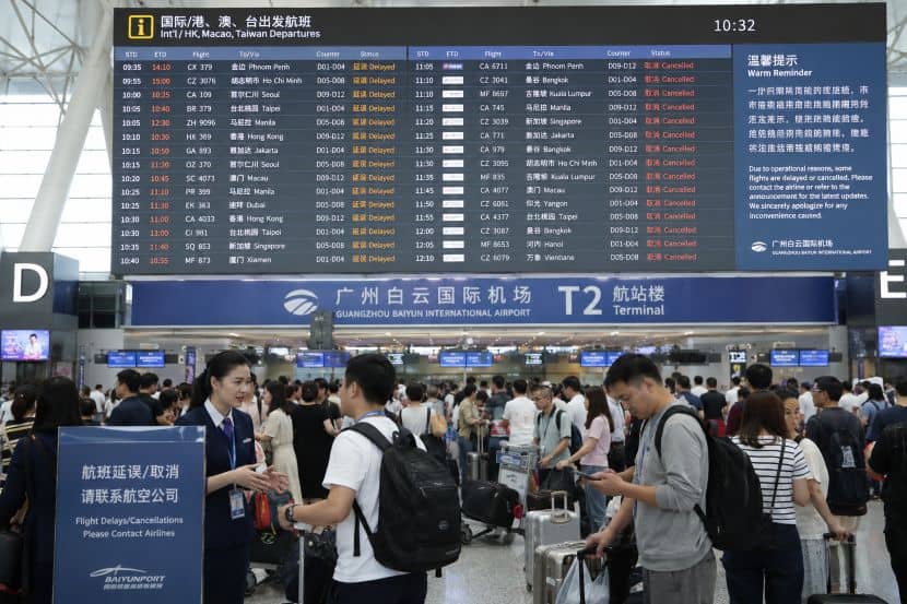 Travelers Stranded in Guangzhou Baiyun International Airport as 23 Flights Are Cancelled and 326 Delayed, China Eastern, Air China, China Southern and Hainan Airlines Disrupt Routes Connecting China, Cambodia, Vietnam, Malaysia, Singapore, Kenya and Turkey—Essential Passenger Update