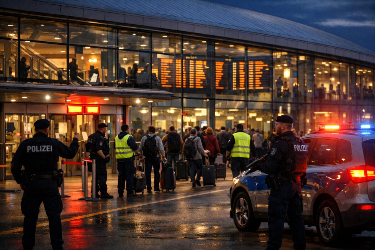 Security Incident at Hamburg Airport Leads to Emergency Measures and Flight Delays