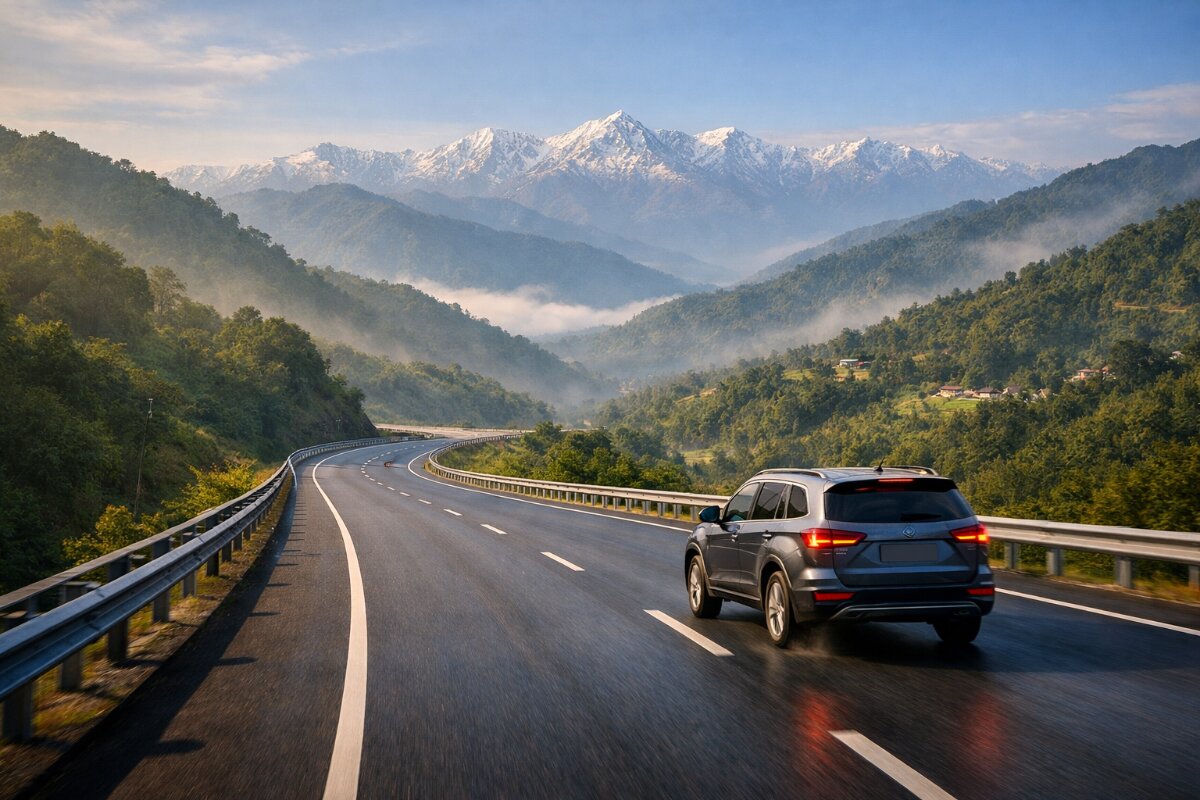 Experience a 6-Hour Road Trip from Delhi to Dharamshala with NH-503 Upgrade