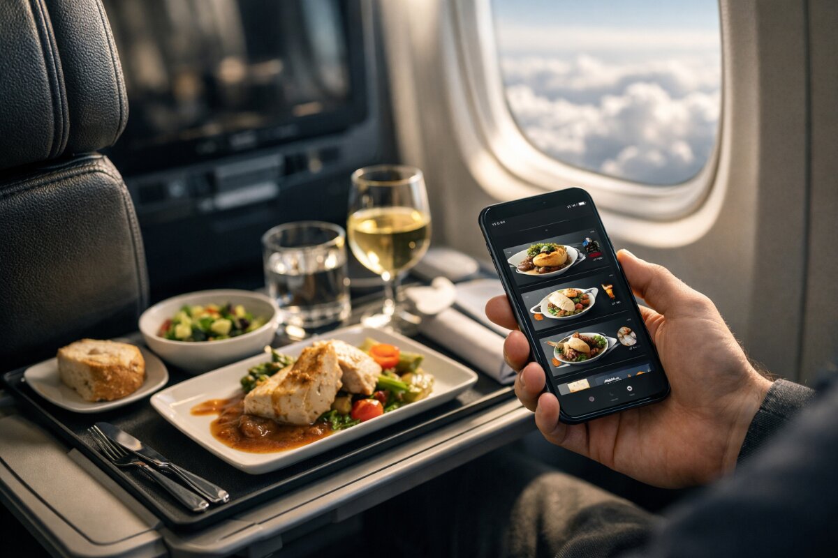 Swiss International Air Lines launches Swiss digital menus with pre-order meals on all routes