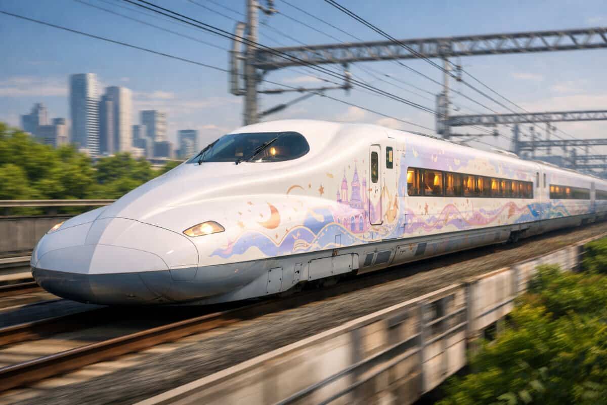 Japan introduces Disney-themed Shinkansen for Tokyo DisneySea event