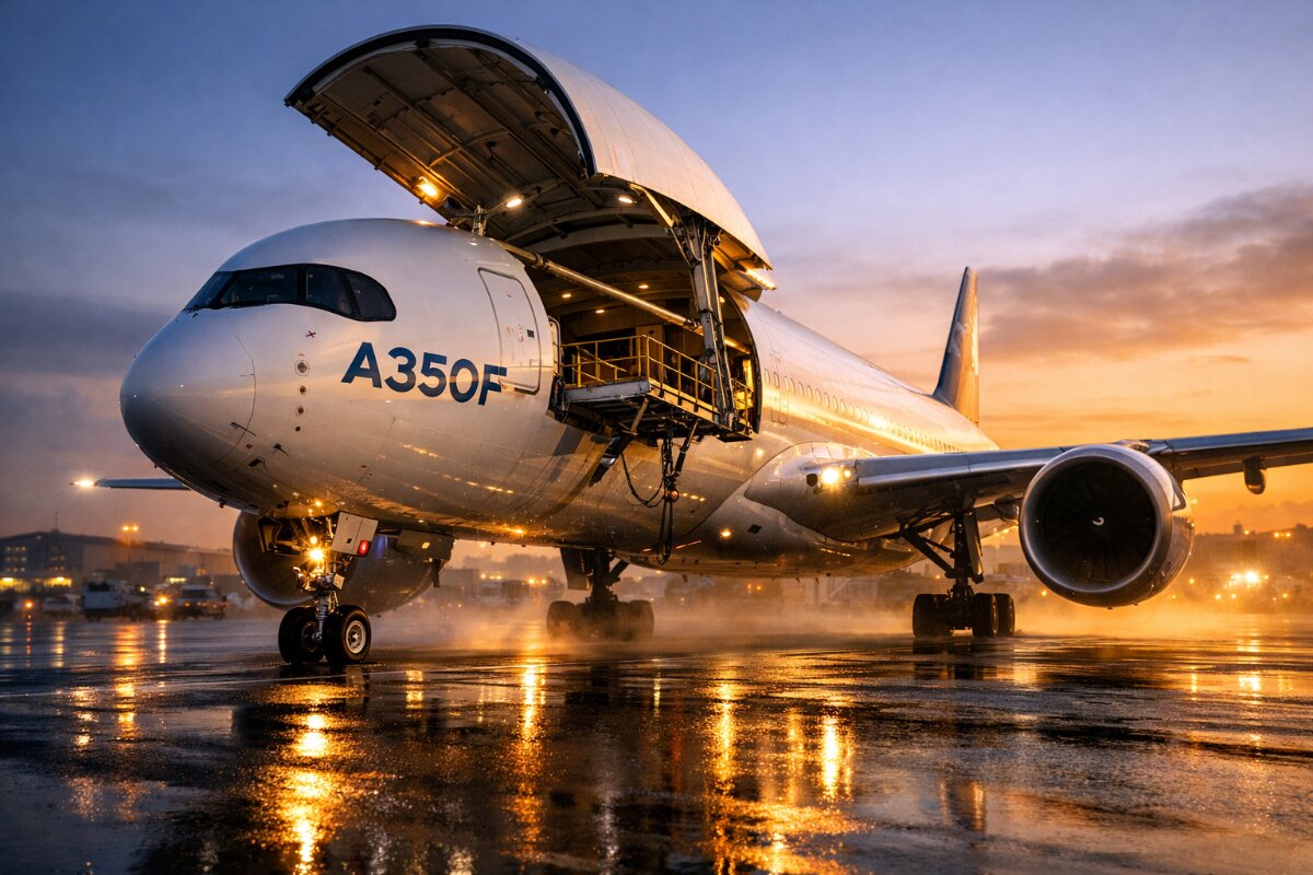 How Airbus Is Preparing the A350F for the Next Generation of Global Cargo Flights