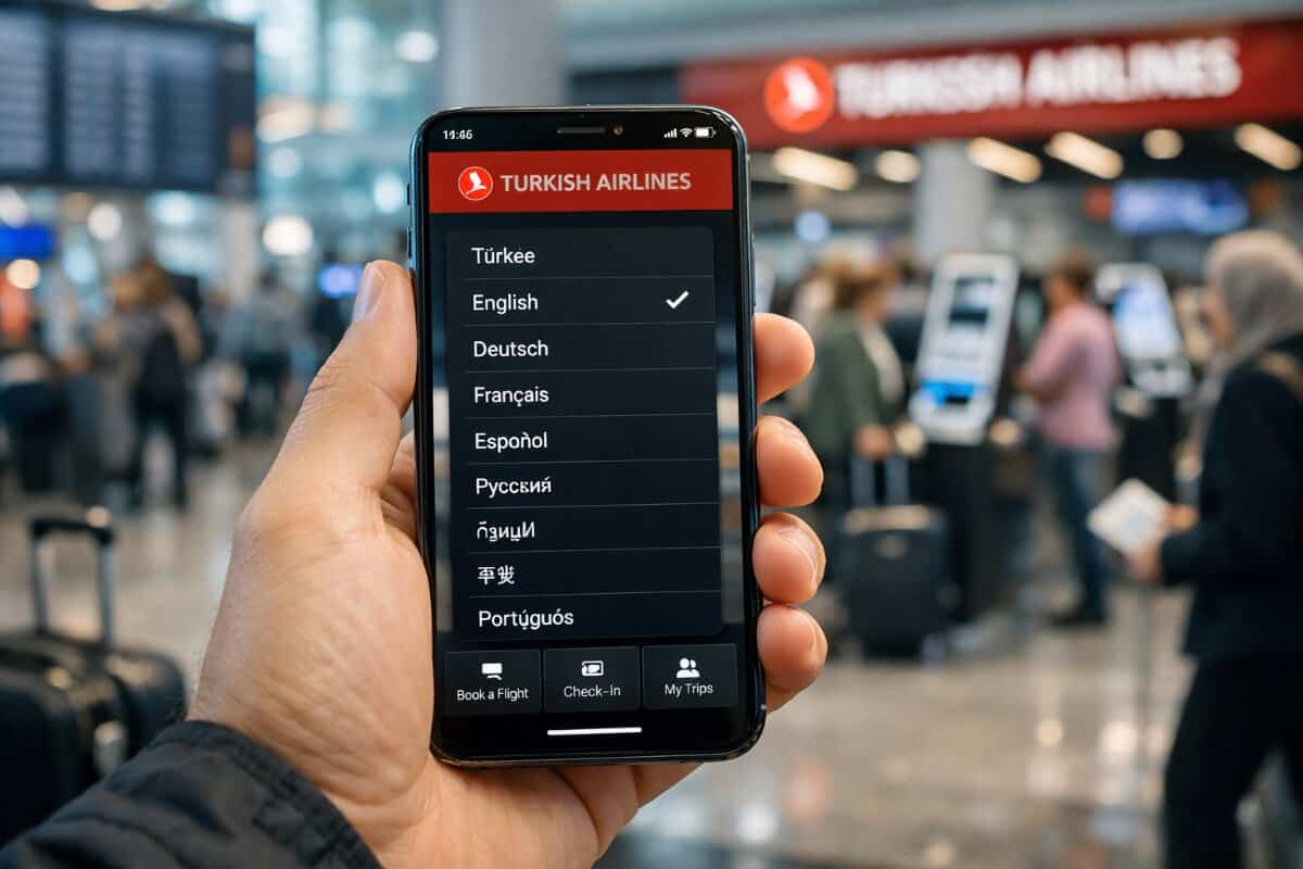 Turkish Airlines App Expands to 9 Languages for International Users