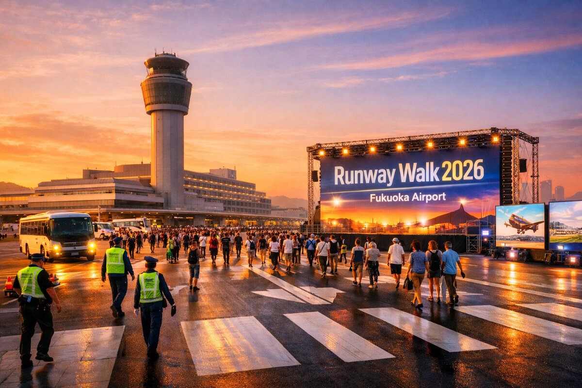 Fukuoka Airport to Host Exciting Runway Walk Event in 2026