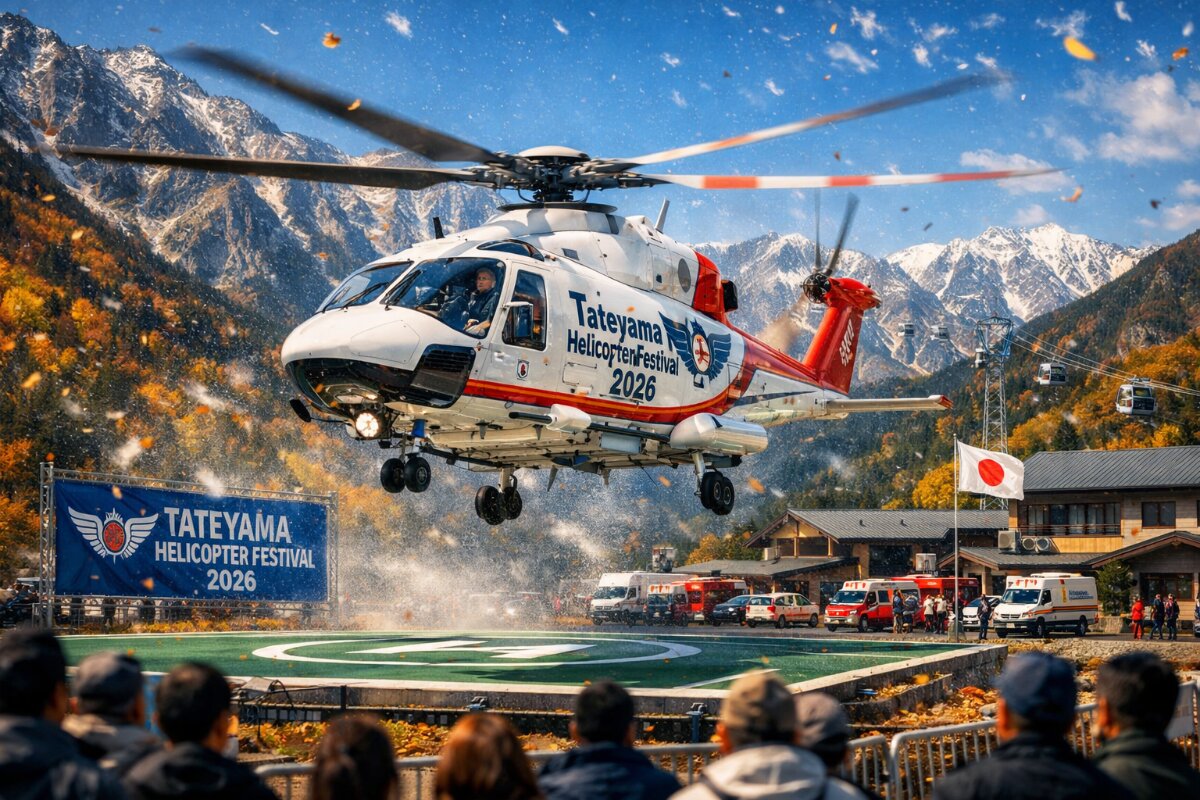 Discover the Tateyama Helicopter Festival 2026: A Unique Aviation Event in Japan