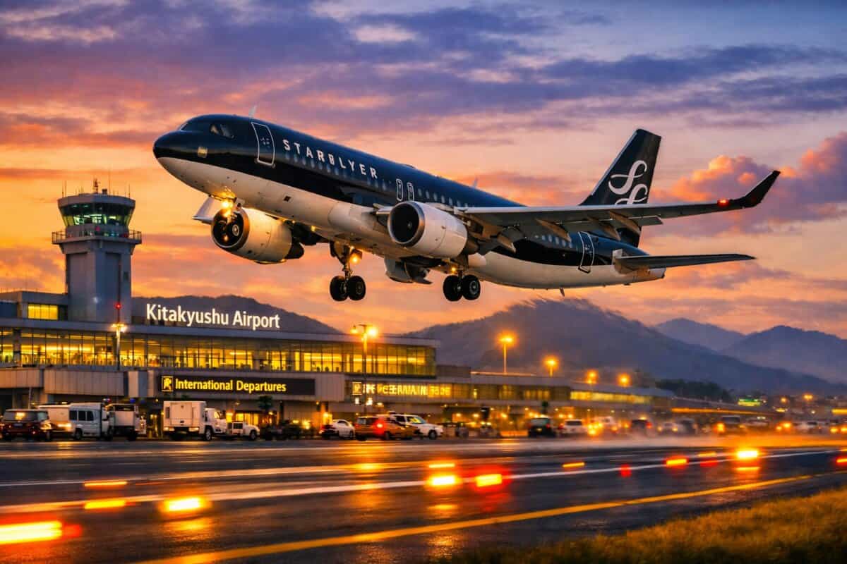 StarFlyer Enhances Travel Connectivity with New Kitakyushu-Taipei Flights