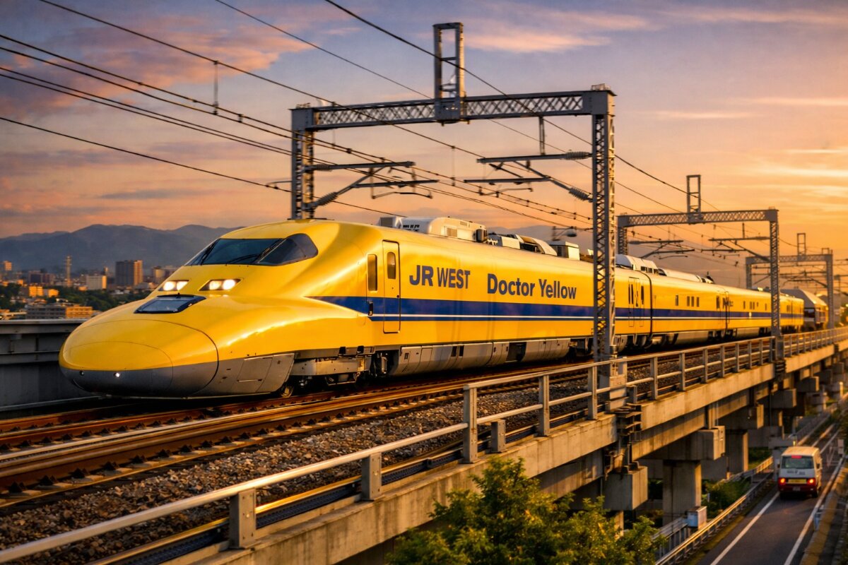 Japan’s Doctor Yellow Shinkansen to Make Final Journey in January 2027