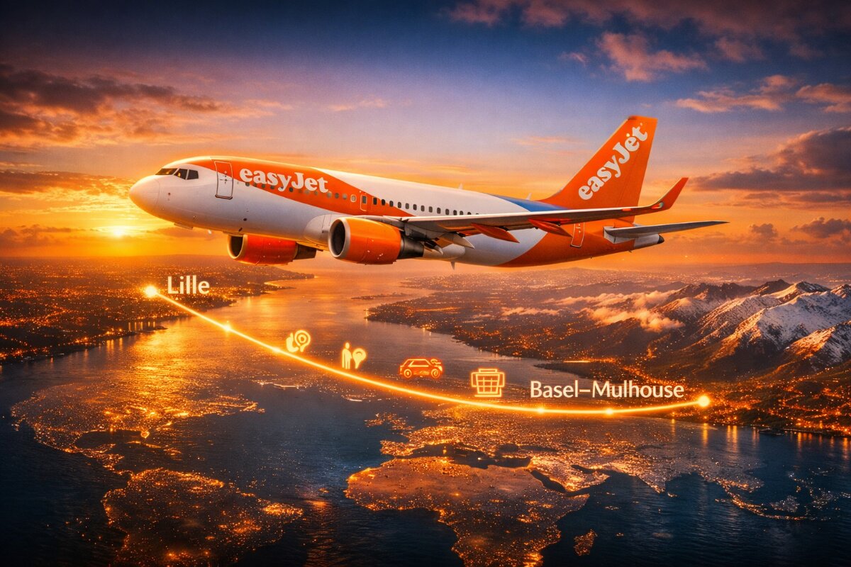 easyJet Enhances Travel Options with New Lille to Basel–Mulhouse Flights
