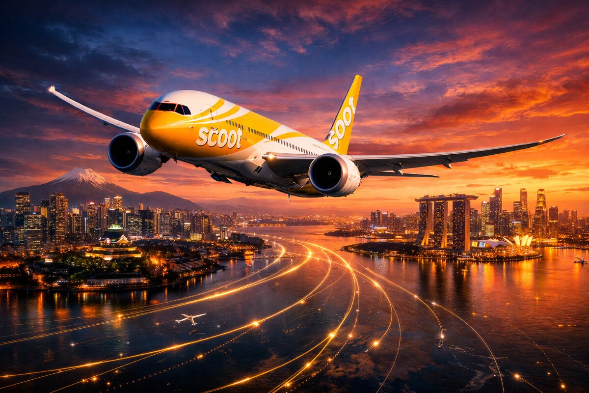 Scoot Refreshes Winter Schedule for Osaka–Singapore Route to Improve Asia-Pacific Connectivity
