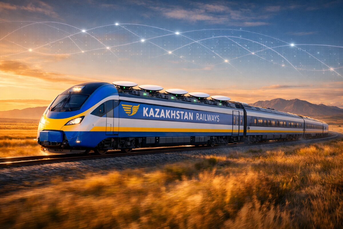 Kazakhstan Railways expands Starlink internet to 900 train carriages by July rollout