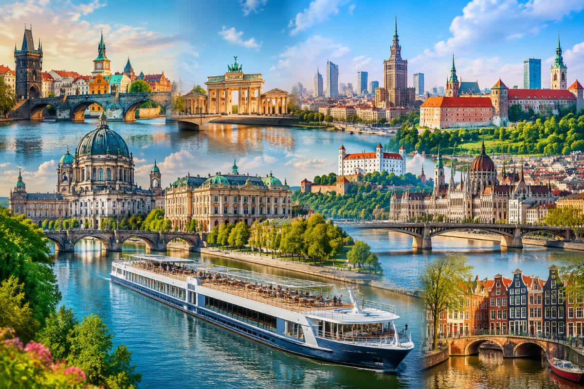 Czech Republic Joins Germany, Poland, Slovakia, Hungary, Austria and Netherlands in Showcasing a 23-Night Scenic Jewel Inland Waterways Voyage Linking Prague Berlin Warsaw Krakow Budapest Vienna Cologne and Amsterdam Through Europe’s Most Historic River Corridors: Latest Update