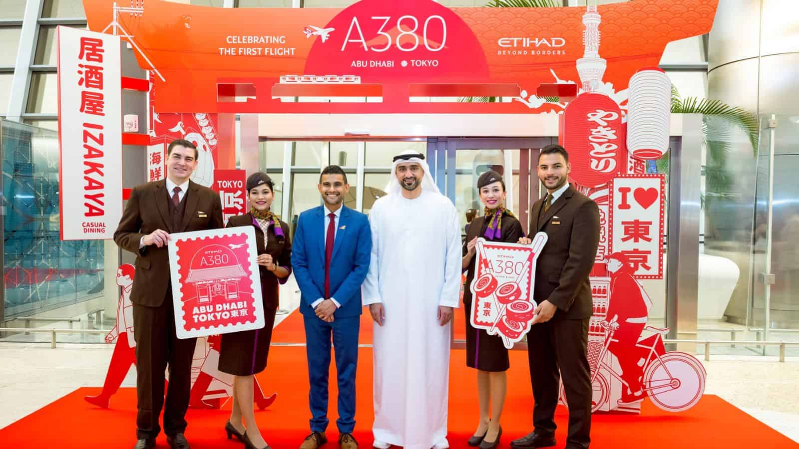 Etihad Airways Transforms Travel Between UAE and Japan with Daily A380 Flights